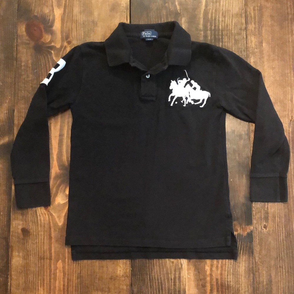 Polo by Ralph Lauren Black Kids Polo Shirt